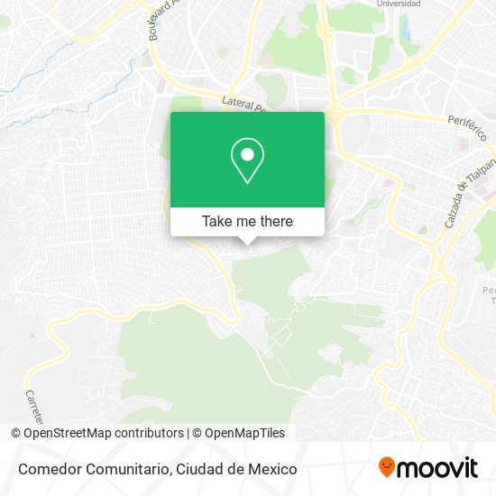 Comedor Comunitario map