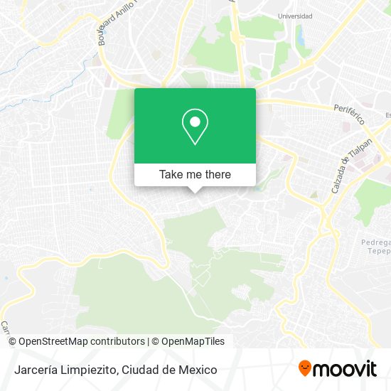 Jarcería Limpiezito map