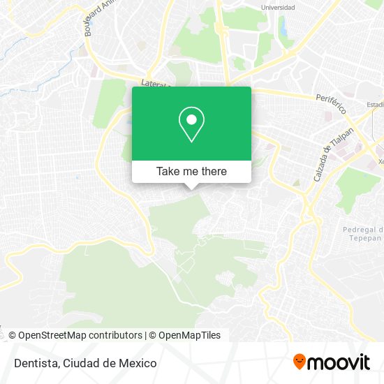 Mapa de Dentista