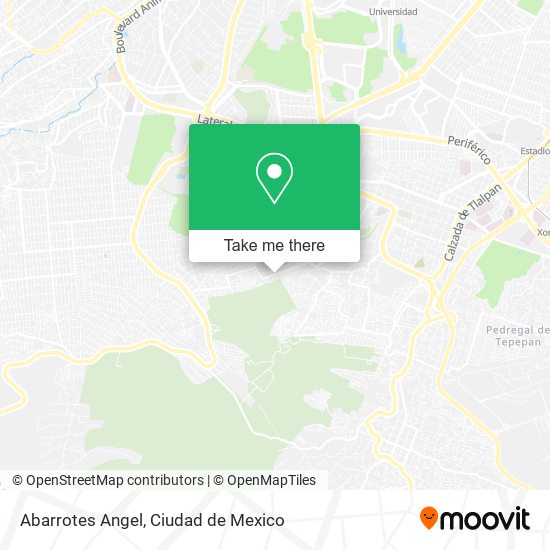 Mapa de Abarrotes Angel
