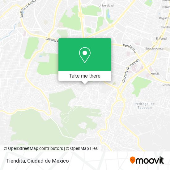 Tiendita map