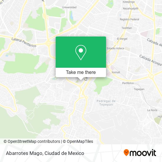 Abarrotes Mago map