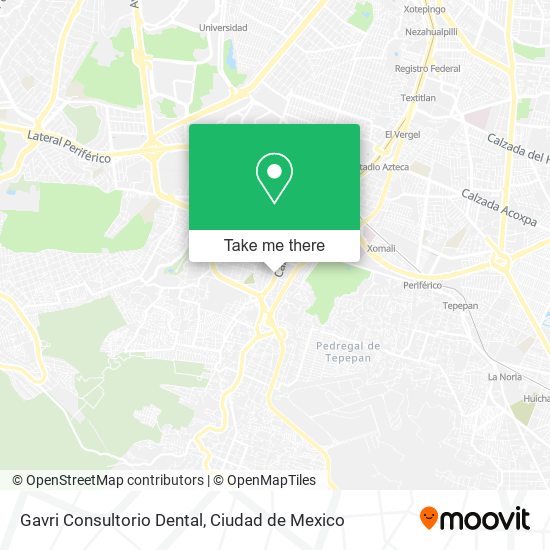 Mapa de Gavri Consultorio Dental