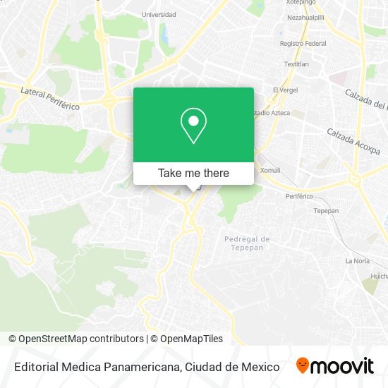 Editorial Medica Panamericana map