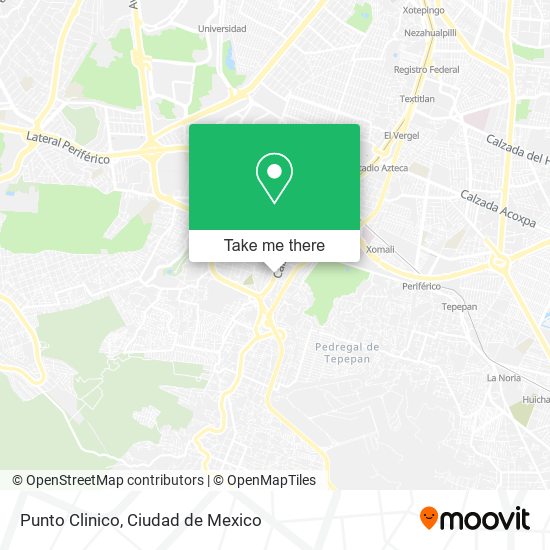 Punto Clinico map