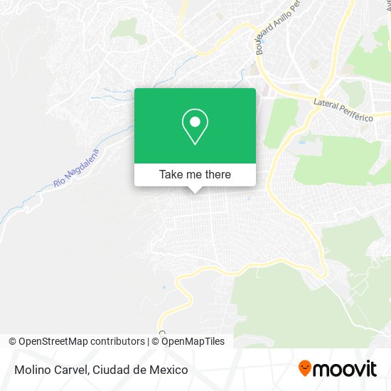 Molino Carvel map