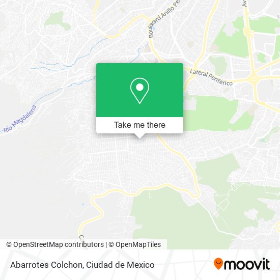 Abarrotes Colchon map