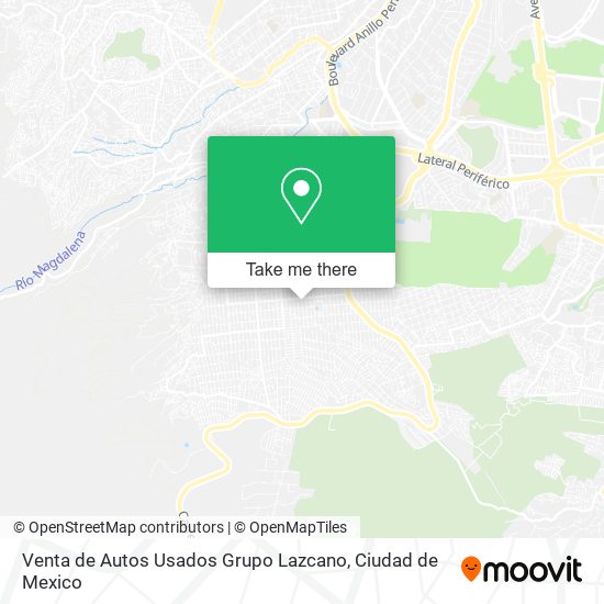 Venta de Autos Usados Grupo Lazcano map