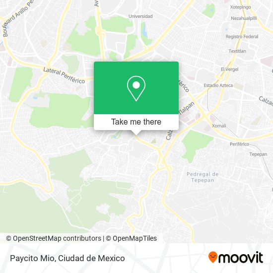 Paycito Mio map
