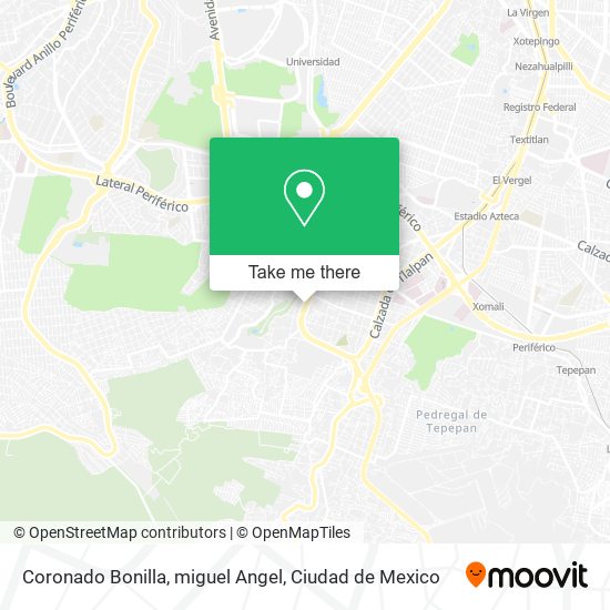Coronado Bonilla, miguel Angel map