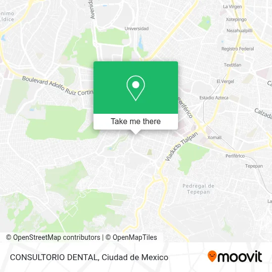 CONSULTORIO DENTAL map