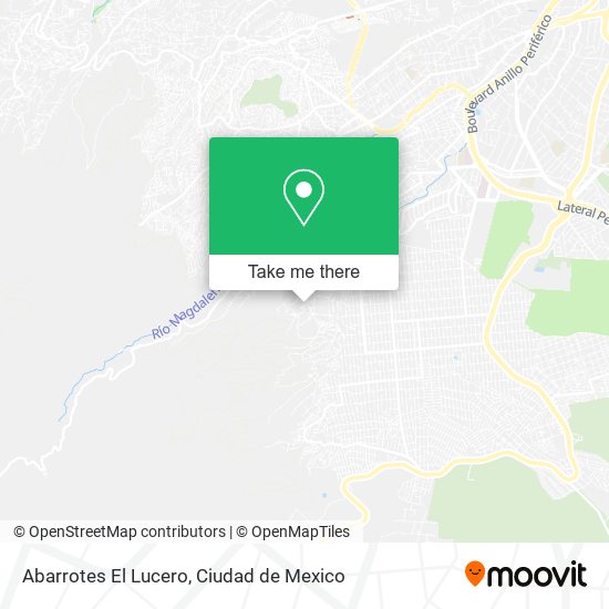 Abarrotes El Lucero map