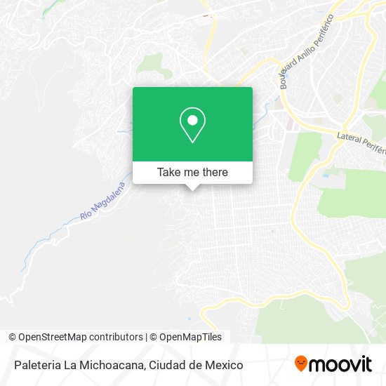 Paleteria La Michoacana map