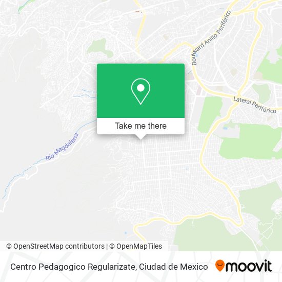 Centro Pedagogico Regularizate map