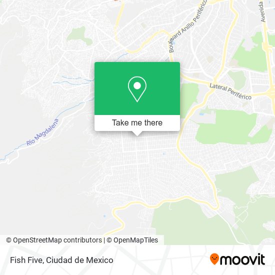 Mapa de Fish Five