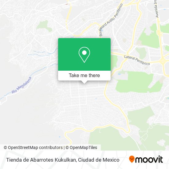 Mapa de Tienda de Abarrotes Kukulkan