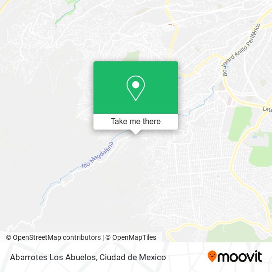 Abarrotes Los Abuelos map