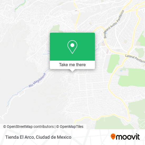 Tienda El Arco map