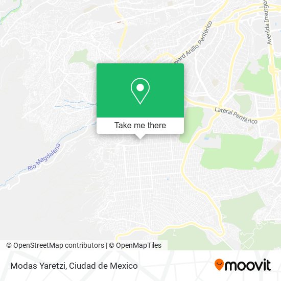 Mapa de Modas Yaretzi