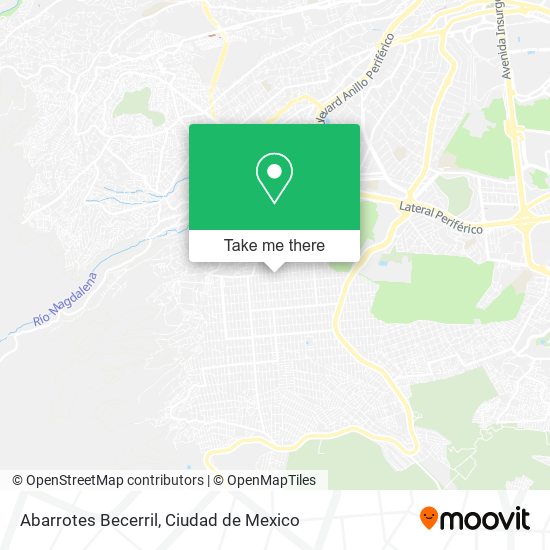 Abarrotes Becerril map