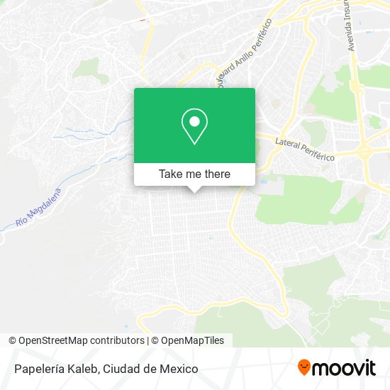 Papelería Kaleb map