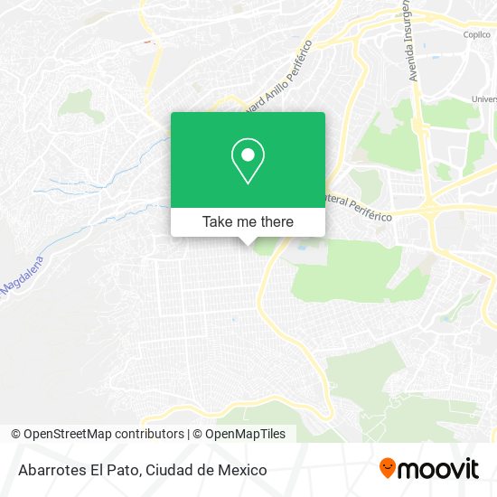 Abarrotes El Pato map