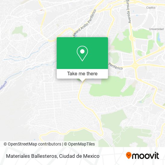 Materiales Ballesteros map