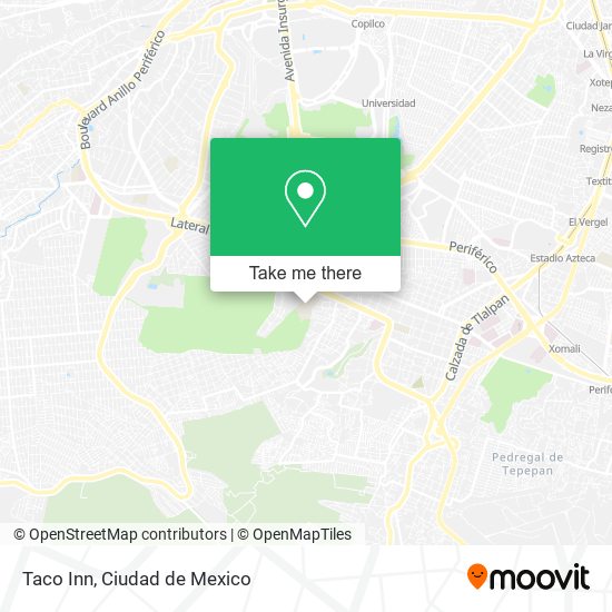 Taco Inn map