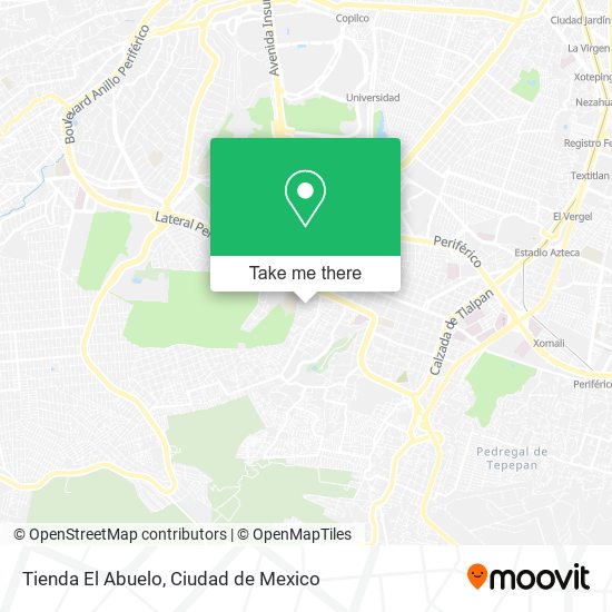 Mapa de Tienda El Abuelo