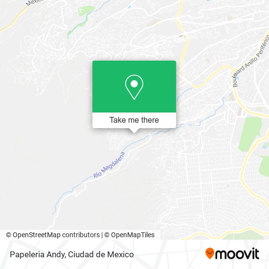 Mapa de Papeleria Andy