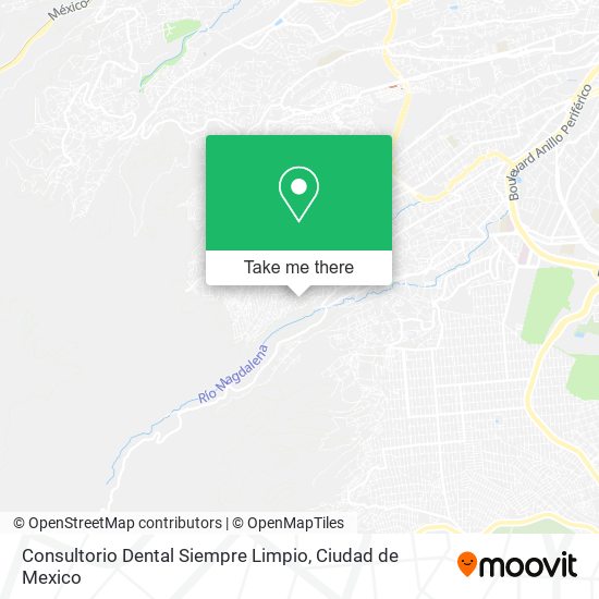 Mapa de Consultorio Dental Siempre Limpio