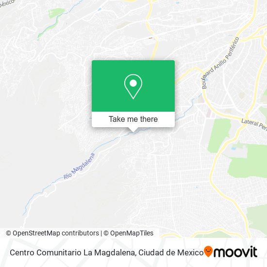 Centro Comunitario La Magdalena map