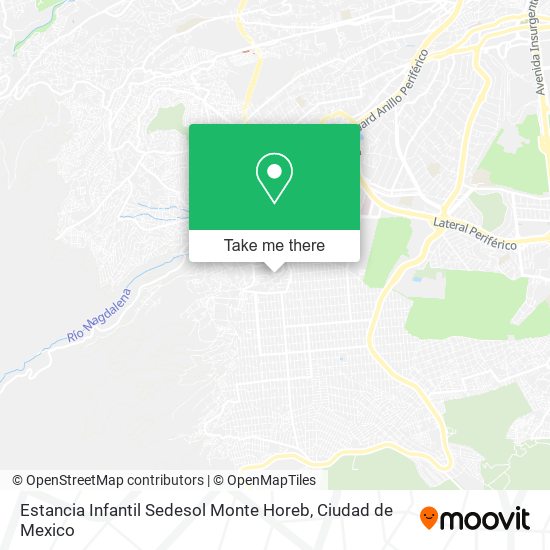 Estancia Infantil Sedesol Monte Horeb map