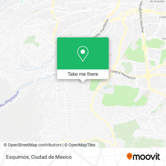 Esquimos map