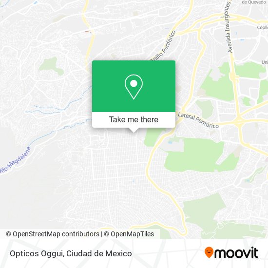 Mapa de Opticos Oggui