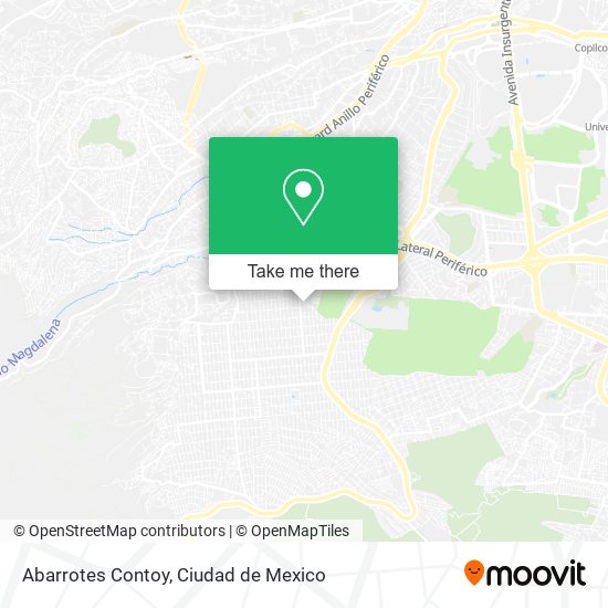 Abarrotes Contoy map