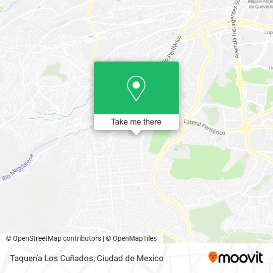 Taquería Los Cuñados map