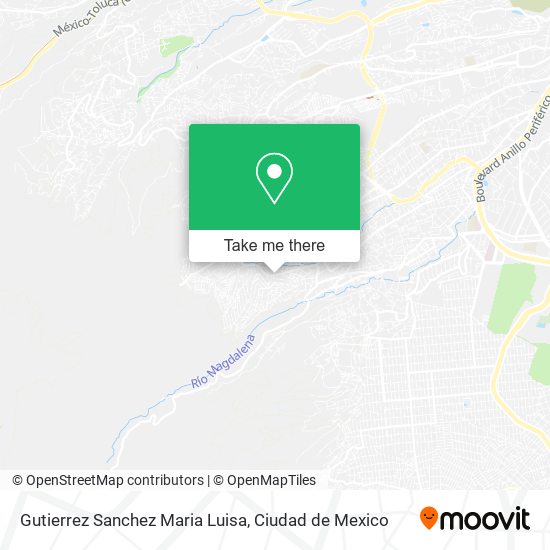 Gutierrez Sanchez Maria Luisa map