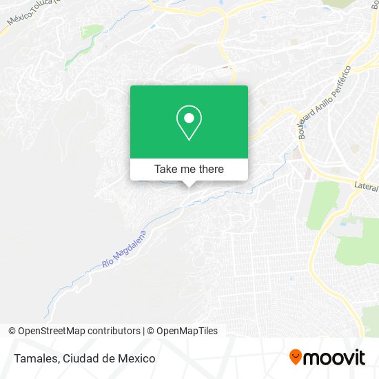 Tamales map