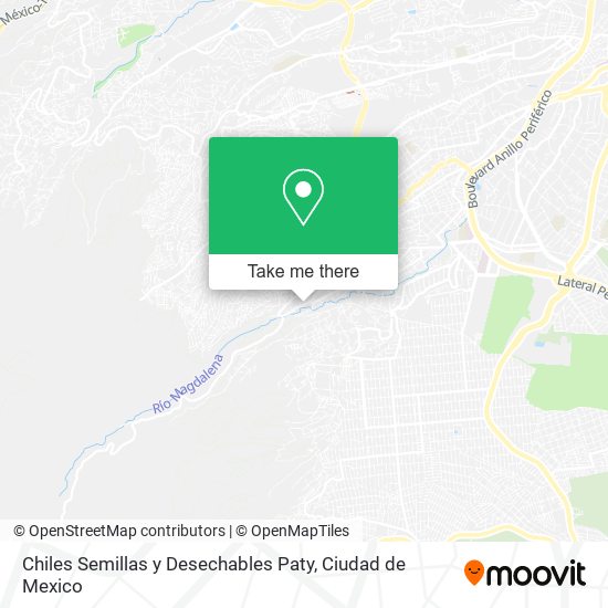 Chiles Semillas y Desechables Paty map