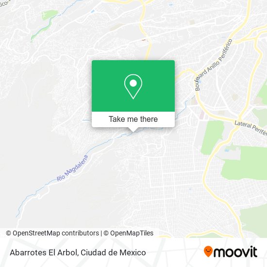 Abarrotes El Arbol map