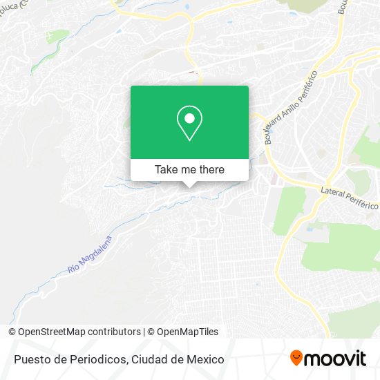 Puesto de Periodicos map