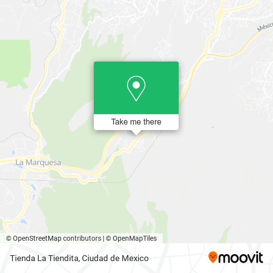 Mapa de Tienda La Tiendita