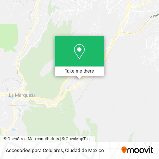 Mapa de Accesorios para Celulares