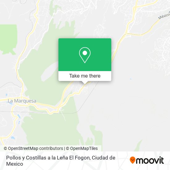 Pollos y Costillas a la Leña El Fogon map