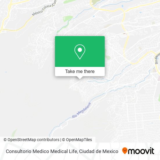 Consultorio Medico Medical Life map