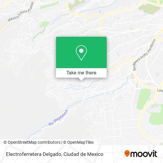 Mapa de Electroferretera Delgado