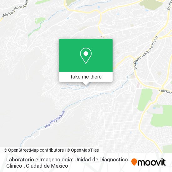 Laboratorio e Imagenologia: Unidad de Diagnostico Clinico- map
