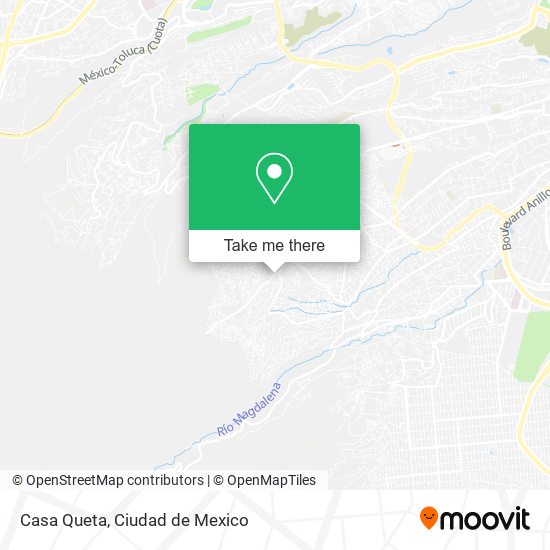 Casa Queta map