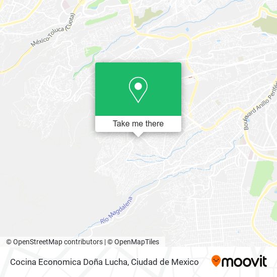 Cocina Economica Doña Lucha map